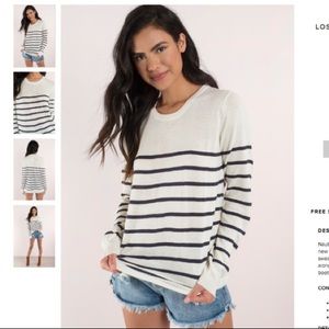 Lost at Sea Striped Sweater